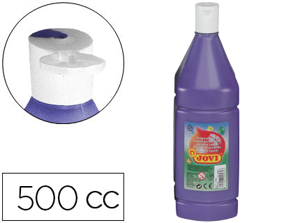 Témpera líquida Jovi escolar 500ml. violeta